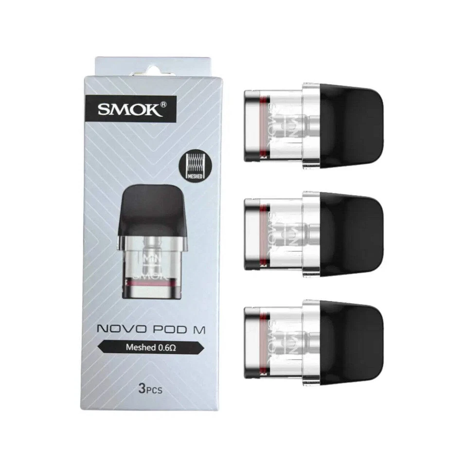 SMOK Novo M Replacement Pod Cartridges (3Pcs) - FREE POSTAGE ABOVE £10 MIX&MATCH