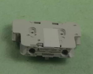 ONE SIEMENS 3TY7561-1AA00 Auxiliary Contact Switch NEW - Picture 1 of 4