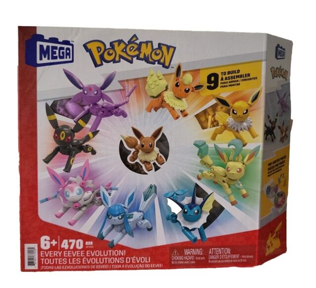 MEGA Construx Building Sets, Pokémon Every Eevee Evolution! - Kids