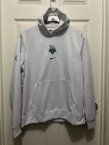 Nike New York Liberty WNBA Team Issue Pregame Hoodie White Men's Size Large Tall - Picture 1 of 10