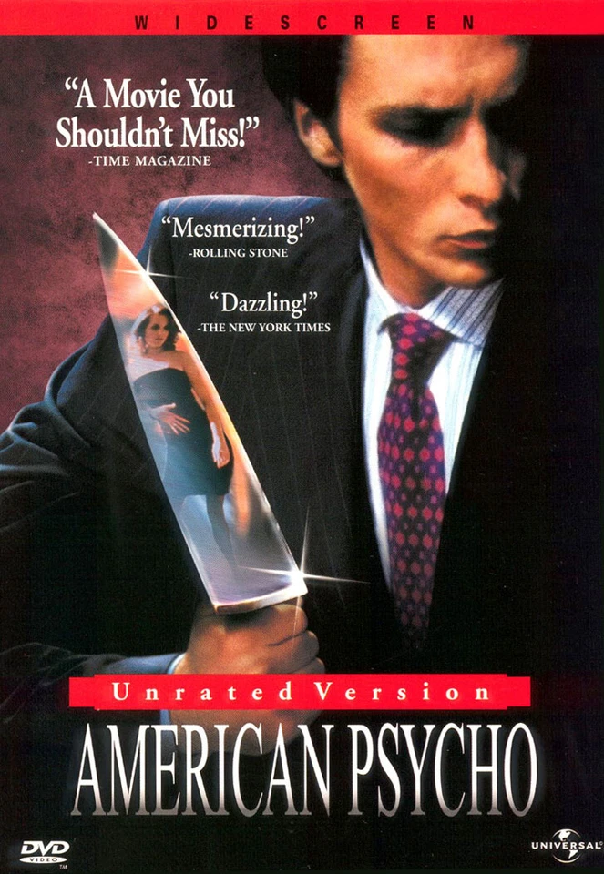 American Psycho [Unrated] (DVD, 2000) - Image 1 of 1