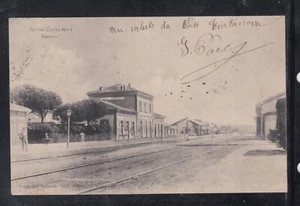 Cartolina Porto Civitanova Stazione MB239 - Picture 1 of 1