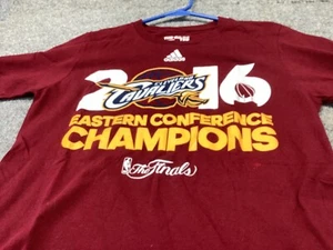 Cleveland Cavaliers Shirt Mens Small Adidas 2016 NBA Eastern Conference Champion - Picture 1 of 6