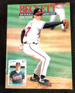 TOM GLAVINE BECKETT MAGAZIN NOVEMBER 1992 BASEBALL KARTE PREISFÜHRER MAGAZIN - Bild 1 von 2