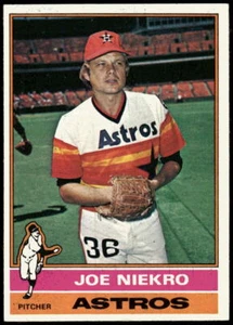 1976 Topps Joe Niekro Houston Astros Very Sharp (*Lesen) - Bild 1 von 2
