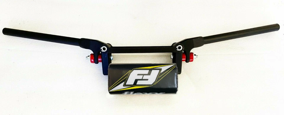 Fasst Flexx 10 Degree Enduro High Bend Handlebars Yellow Pad Dirtbikes Fast Flex - Image 1 of 1