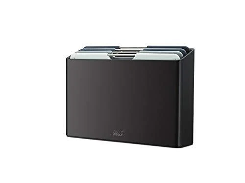 Conjunto de tábua de corte Joseph Joseph Folio plástico com estojo de armazenamento codificado por cores fácil - Imagem 1 de 4