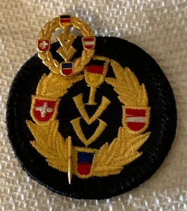 IVV Sports Competition Member Club Patch & Stick Pin 1970s European Team - Picture 1 of 1