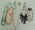 Lot Of Vintage/Now Jewelry 5 Necklaces & Matching Pierced Earring Sets#LT146