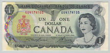 1973 Canada One Dollar Bill - GU Prefix