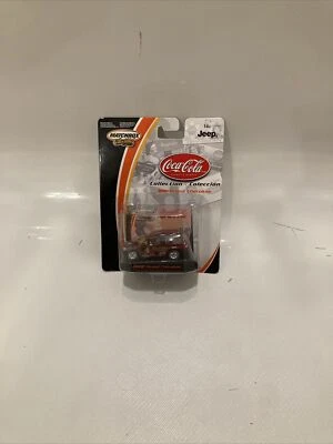matchbox coca cola collectables Jeep Grand Cherokee 1:64 Scale TA-782 - Image 1 of 2