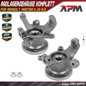 2X Boîtier De Roulement De Pivot Complet Essieu Avant Pour RENAULT MASTER II JD - Bild 1 von 8