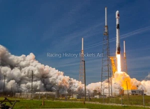 2023 1 de julio 8x10 FOTO EN VUELO SPACEX ESA TELESCOPIO EUCLIDES B-1080-2 ESPACIO 1 - Imagen 1 de 1