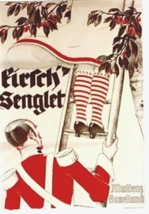 Poster originale d'epoca CHERRY BRANDY SENGLET FUN HARVEST c. 1935 - Foto 1 di 1