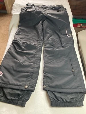 Pantalones de Nieve Sessions Talla M Jóvenes Niñas Serie Terreno Esquí Snow Board Negro Foto 1 de 4