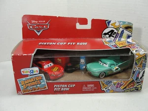DISNEY PIXAR CARS PISTON CUP PIT ROW MCQUEEN FLO GUIDO RSC 3 PACK - Picture 1 of 5