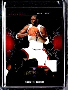 CHRIS BOSH 2011 CRUSADE BLACK BOX DUAL JERSEY /99 !! HOF π₯π₯ MIAMI HEAT - Picture 1 of 2