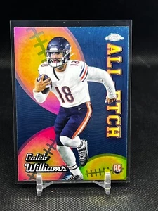 2024 Topps Chrome Football All-Etch Caleb Williams #CAE-CW RC Bears - Picture 1 of 2