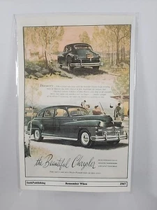 Anuncio de revista* - 1947 - Chrysler Windsor - (#1) con imán - Imagen 1 de 2