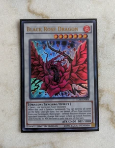 Yugioh Black Rose Dragon LC05-EN004 Ultra Rare Limited Edition NM - Picture 1 of 2