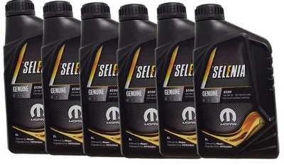 Selenia Eco2 0W-20 Motoröl 6x1 Liter ACEA C5 FCA 955535-DM1 CTR n° F049.C18
