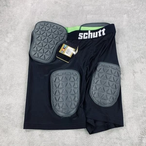Schutt ProTech Tri All-in-One Varsity Football Girdle Mens Medium Black Stretch - Picture 1 of 10
