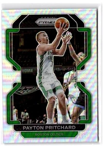 Panini Prizm Payton Pritchard #17 2021-22 plata Boston Celtics - Imagen 1 de 2