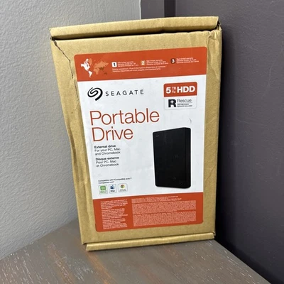 Seagate Portable HDD 5TB STGX5000400 - Image 1 of 3