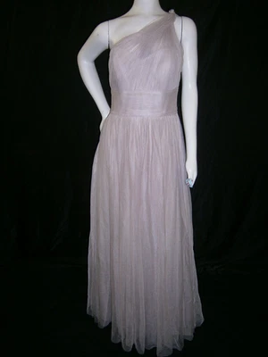 Vestido Formal Wtoo 10 Rubor Tul Dama de honor Madre Boda Elegante Moderno Foto 1 de 4