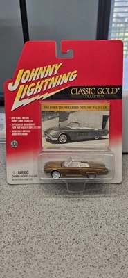 Johnny Lightning 经典黄金系列 1961 年福特 Thunderbird Indy 500 Pace 汽车 — 第 1/4 张图片