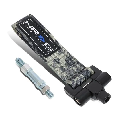 NRG REMOLQUE-A4CM2 PARACHOQUES DELANTERO GANCHO CORREA CINTURÓN PARA AUDI A3 S3 A5 S5 Q5 2009-2019 Foto 1 de 4