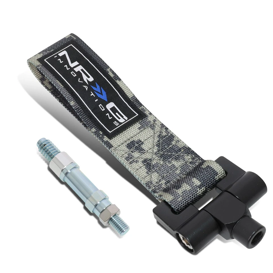 NRG REMOLQUE-A4CM2 PARACHOQUES DELANTERO GANCHO CORREA CINTURÓN PARA AUDI A3 S3 A5 S5 Q5 2009-2019 Foto 1 de 4