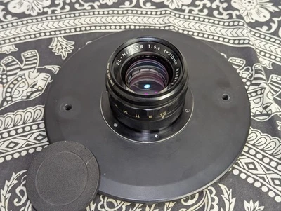 Nikon Nikkor EL 210mm f/5.6 lente de ampliación, placa de lente circular Foto 1 de 4