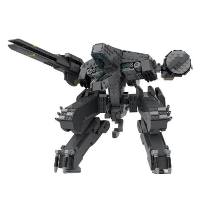 Mechanic Metal Robot Gear Solid Building Blocks Toys Set High-Tech Battle Model - Image 1 of 4