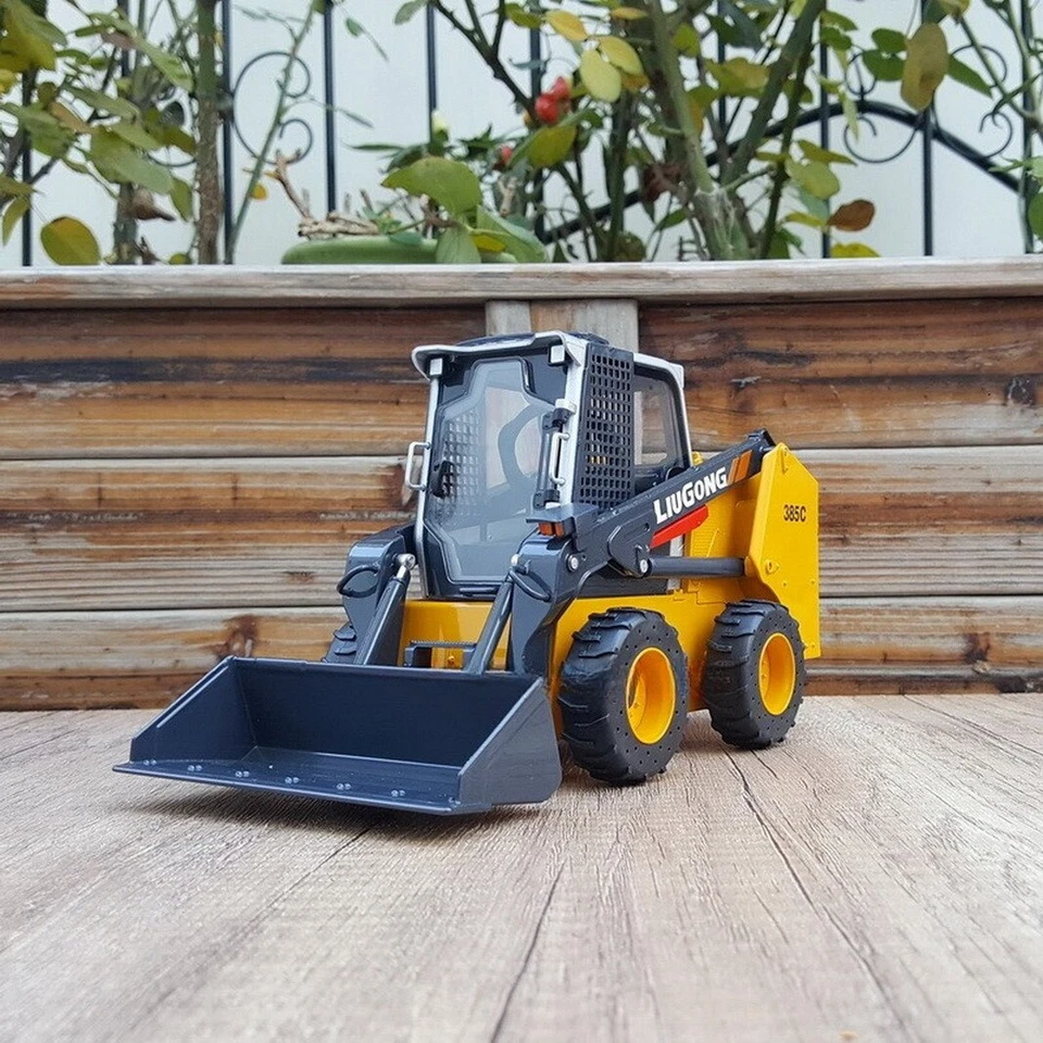 1/18 Scale LIUGONG 385C SKID STEER LOADER Yellow Model  Diecast Gift NIB - Image 1 of 4