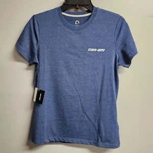 CAN-AM SIGNATURE T-SHIRT WOMEN'S CAN-AM OFF ROAD TEE SHIRT NAVY 4544290489 NEW - Picture 1 of 6