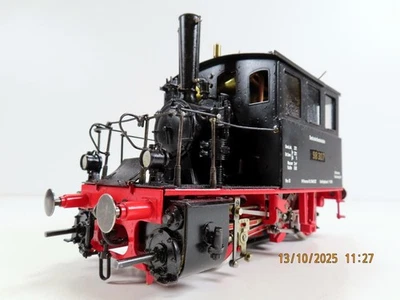 (1HPC10) ASTER  Spur 1  Dampflok BR 98 307 "Glaskasten" der DB, Echtdampf, Li... - Bild 1 von 4