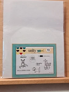 Unity Stamps 19 Archivers Kit Molly Woodard Christmas Red Rubber Cling Stamp - Picture 1 of 2