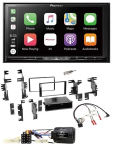 Pioneer 2DIN Lenkrad USB DAB DVD Bluetooth Autoradio für Nissan Cube ab 2009 Fro - Bild 1 von 9
