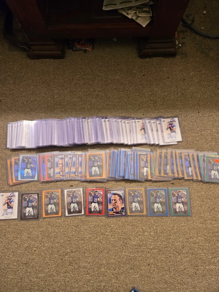 2013 Bowman, Leaf Draft & Score Sean Renfree RC lot of 176 with auto's - Image 1 of 1