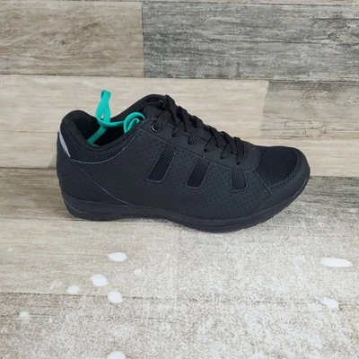 Serfas Trax Womens Cycling Shoes Sz 5 Athletic Mountain Bikes Black Sneakers - Image 1 of 4