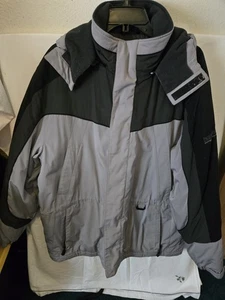 Men Pacific Trail  Winter Rain Zipper Up Jacket Color Grey, Black Saise Large. - Picture 1 of 13