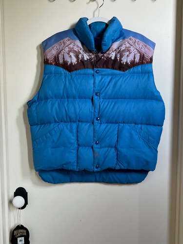 RARISSIMO gilet streetwear anni 70 Supreme x North F. stile montagna taglia large