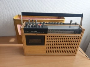 RFT DDR Radio Recorder R160,Kassettenrekorder,VEB Stern,R 160,SKR,Schutztasche - Bild 1 von 24