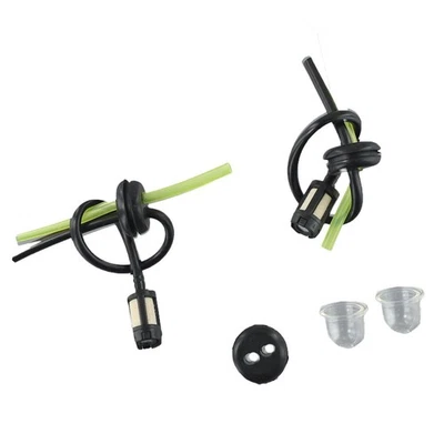 2 Ensembles Filtre à Carburant Tuyau Joint for Débrousailleuse Taille Haie - Photo 1/4