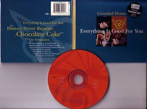CROWDED HOUSE Everything is 3 LIVE TRX CD Single w/ PEARL JAM USA seler Good for - Picture 1 of 1