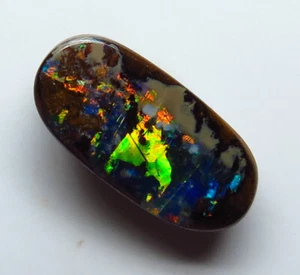 Australian Boulder Opal 1.92ct Natural Queensland Stone - Bild 1 von 8