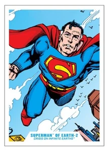 Superman of Earth-2 (Crisis on Infinite Earths) Gold Label CARD - Picture 1 of 1