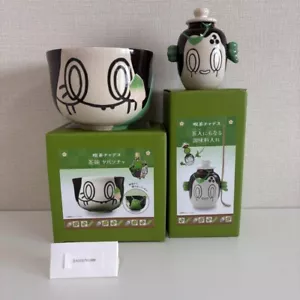 Pokemon Cafe Poltchageist Sinistcha Tea bowl & Tea container set Cafe Chades - Picture 1 of 13