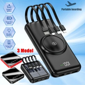 Carga Rapida USB-C Portatil De Bateria Cargador Para Celulares Tablet Telefonos - Picture 1 of 45